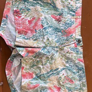Tropical Print Old Navy Shorts Size 16